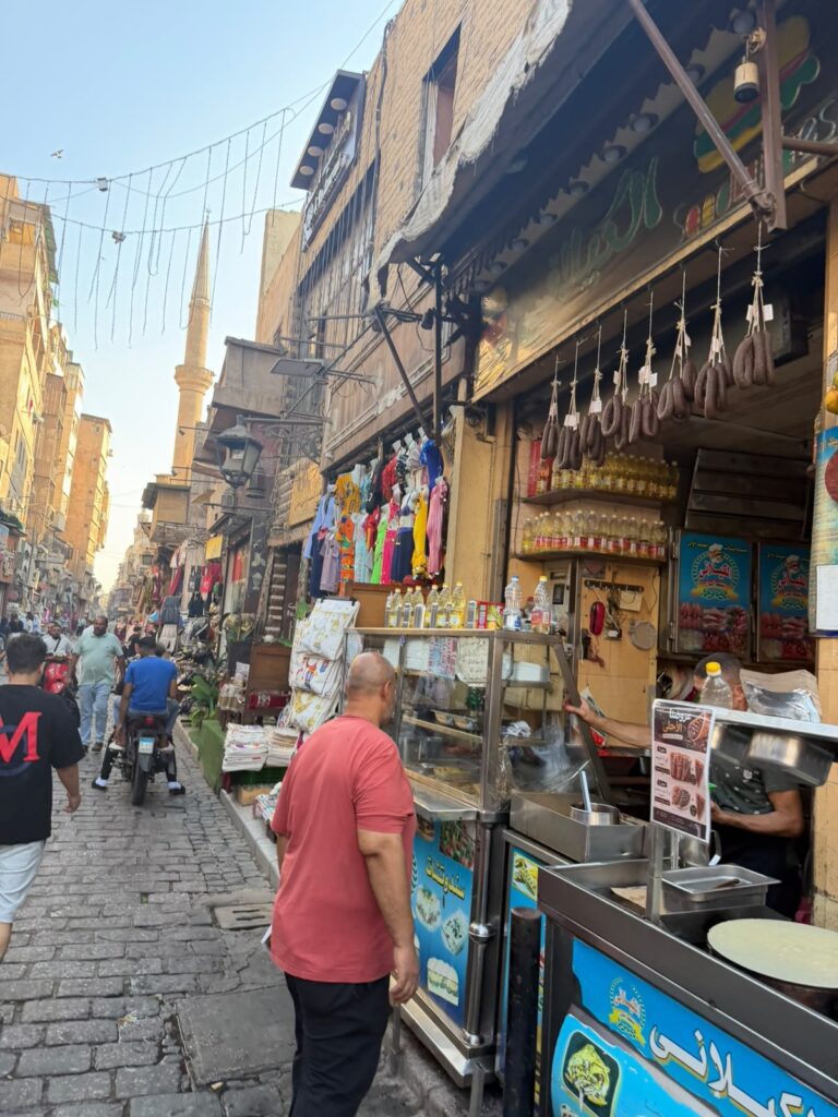 Basarstraße Khan el-Khalili in Kairo