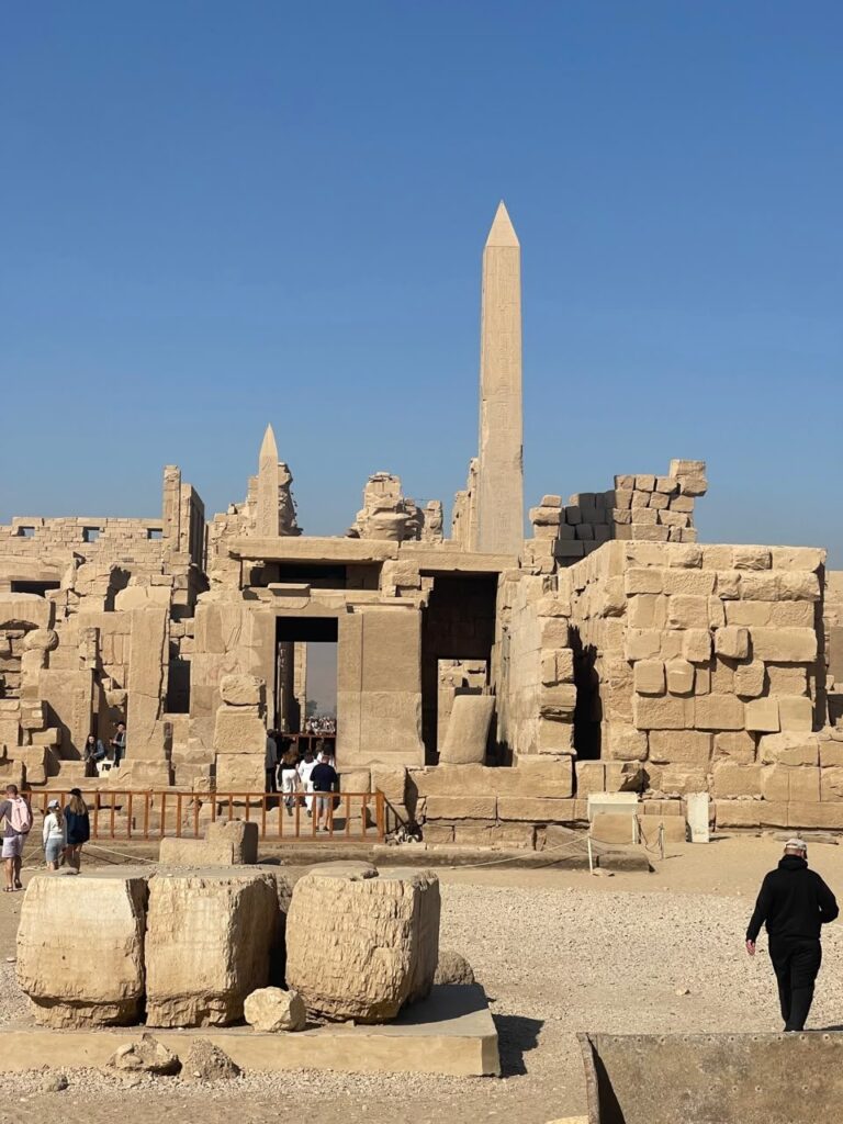 Obelisk der Hatschepsut im Karnak-Tempel, Luxor